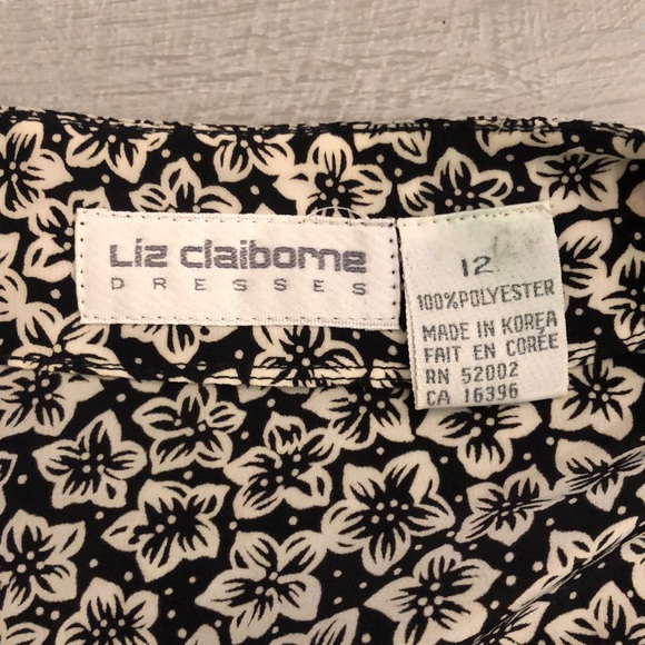 Stunning Retro Liz Claiborne Dress , Sz 12 - Picture 12 of 12